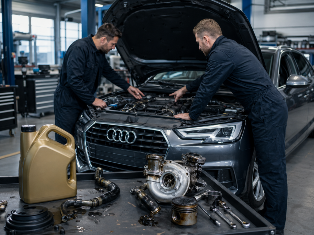 Почему audi начинает расходовать масло и в какой момент это уже нельзя считать нормой
