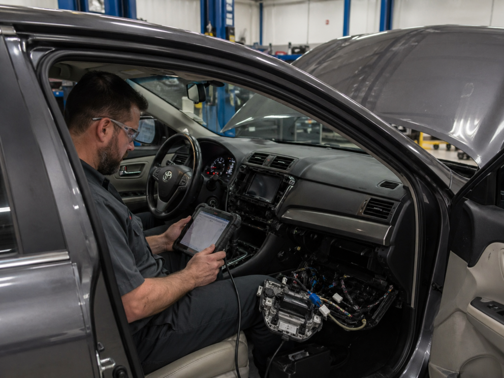 Почему электронные сбои на toyota нельзя долго считать мелочью