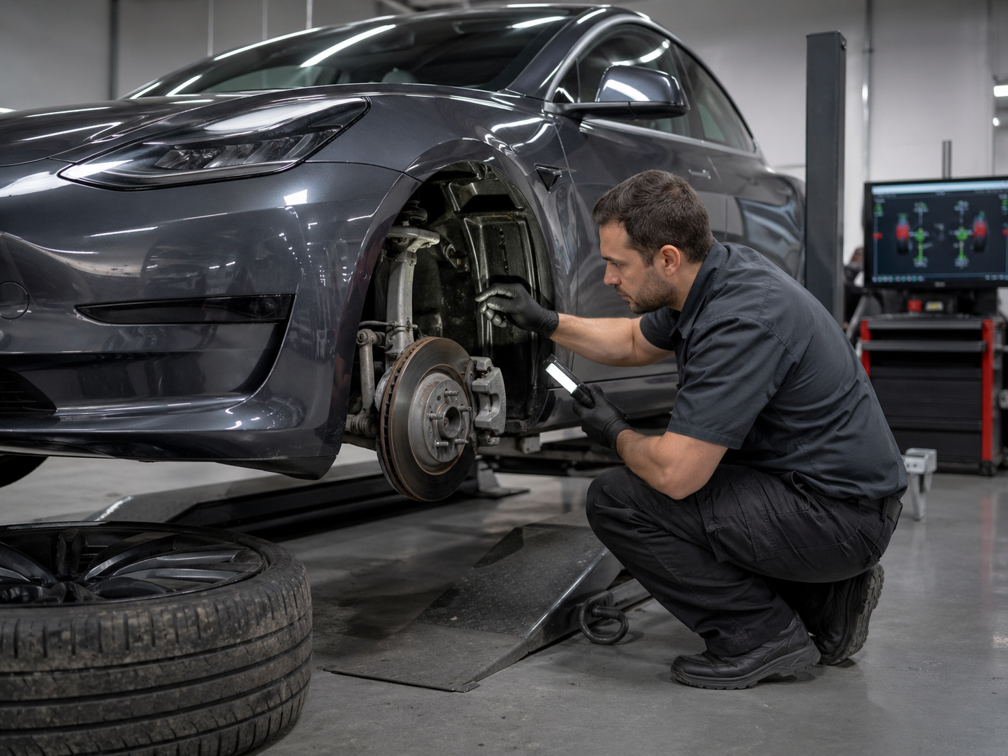 Почему подвеска на tesla требует особого внимания