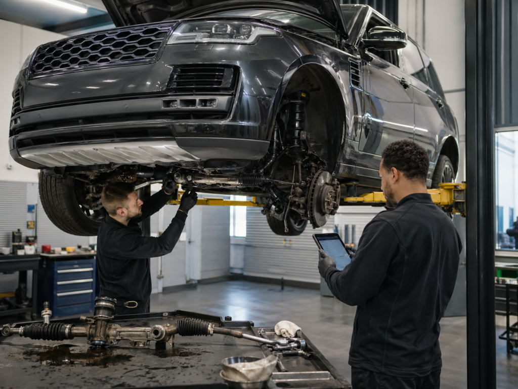Почему рулевая рейка на range rover требует особого внимания